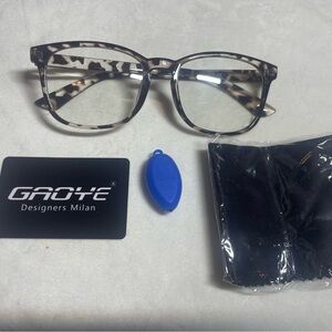 GROYE Tortoise Shell Blue Light Glasses
